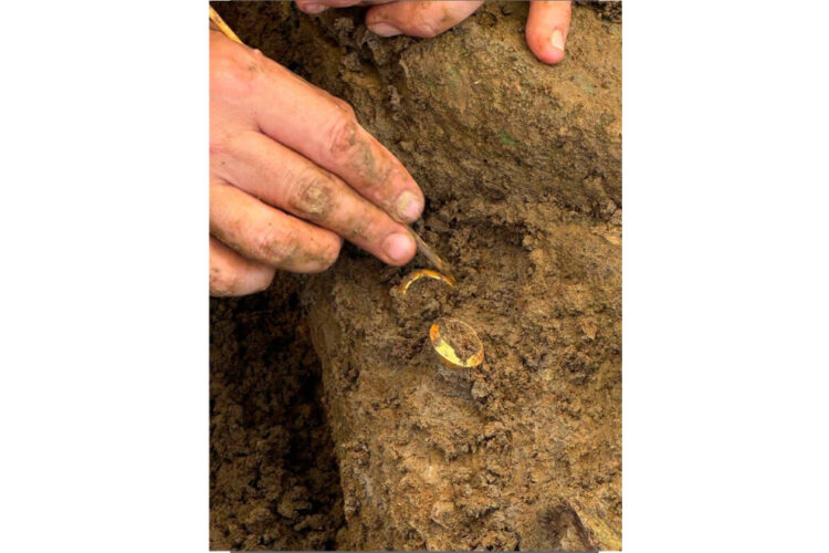 Gold rings around 2,000 years old found during dig at Thailand  archaeological site